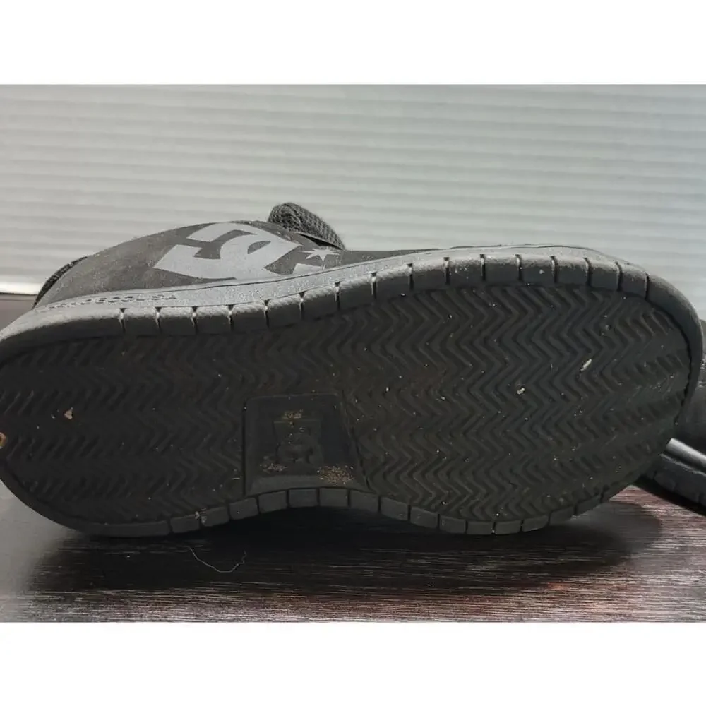 DC Athletic Kids Shoes Solid Black Size 12 Toddler Skater